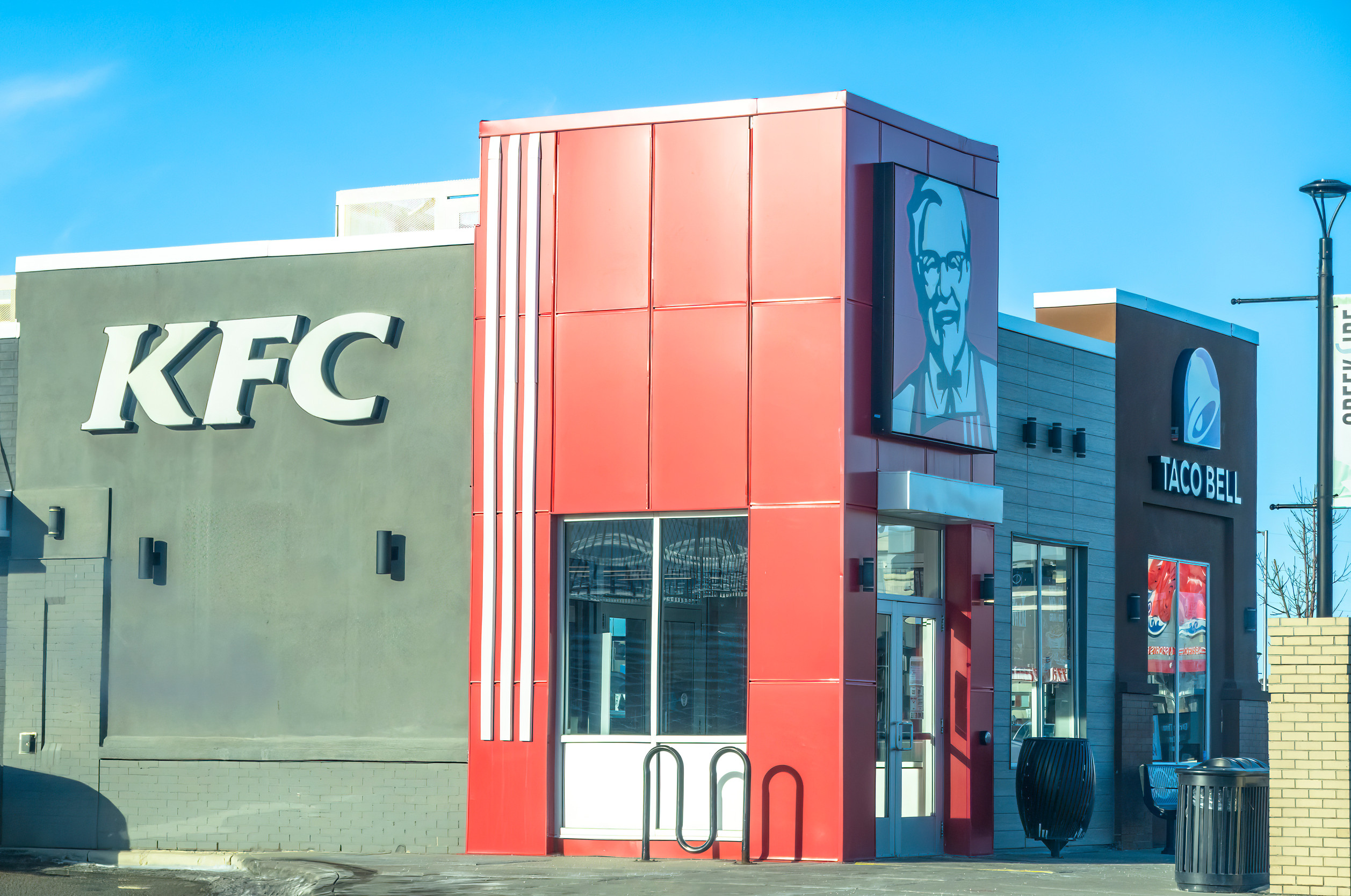Calgary, Alberta, Canada. Dec 31, 2022. A KFC Kentucky Fried Chicken restaurant